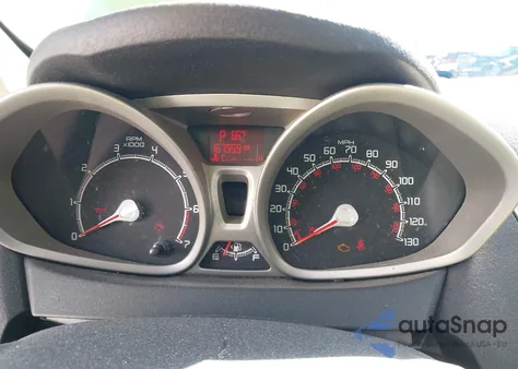 2013 Ford Fiesta Se из США, поврежденный, VIN 3FADP4EJ3DM176037